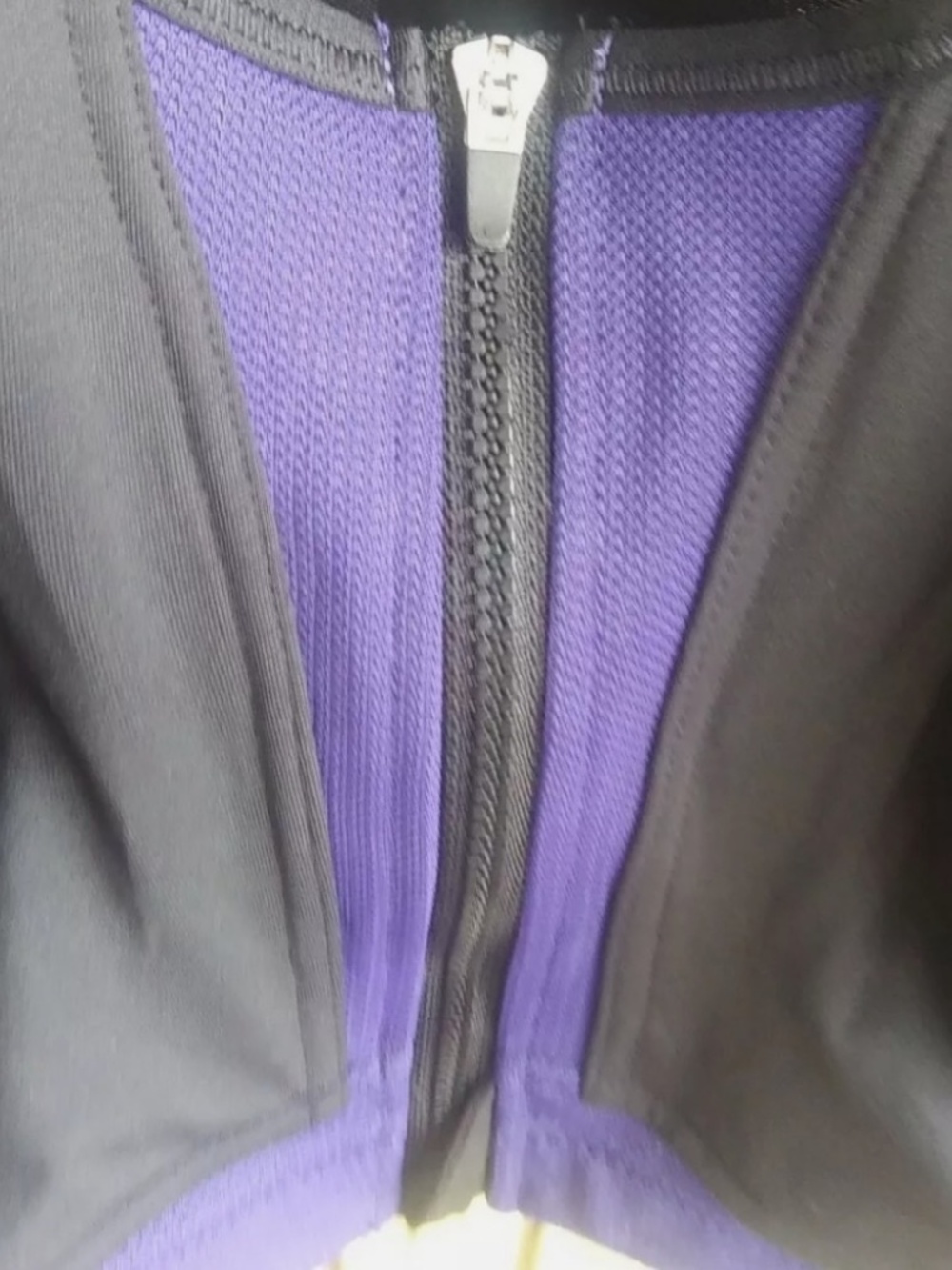 Arabella Front Zip Sport Bra XL NEW - Picture 3 of 6